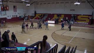 Girls Basketball  Poquoson vs Amelia  REGIONAL QUARTERFINALS [upl. by Piane422]