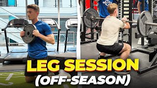 Full Leg Workout for Footballers to Improve Speed and Power [upl. by Ffej919]