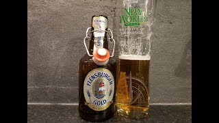 Flensburger Gold By Flensburger Brauerei  German Craft Beer Review [upl. by Nauqet9]