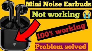 Noise air buds mini reset  Left right not working pairing issueBluetooth wireless noise trending [upl. by Saimerej]