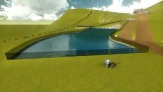 VideoRender nuovo lago  Prato Nevoso [upl. by Arnoldo]