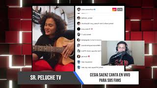 🟣 CESIA SÁENZ CANTÓ EN VIVO PARA SUS FANS🇭🇳 [upl. by Ingamar761]