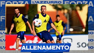 Il primo allenamento degli Azzurri  EURO 2024 [upl. by Gensmer]