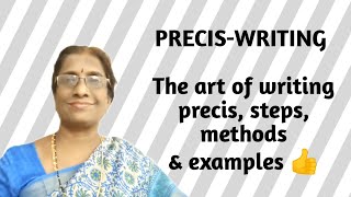 Preciswriting  StepsGuidelines Method The art of writing fine precis  Passion Padma [upl. by Latoyia]