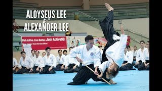 5th All Aikido ShinjuKai Aloyseus amp Alexander Lee 2017 [upl. by Hunfredo]