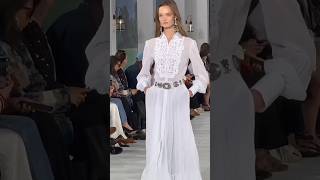 Ralph Lauren Spring 2025 A Breathtaking Show at Bridgehamptonralphlauren shorts fashionshow [upl. by Henryson502]