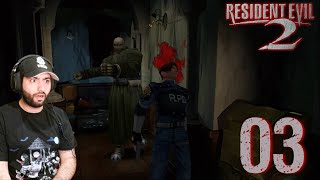 Leon isnt Having a Good Day  Resident Evil 2 1998 Leon B  Part 3 [upl. by Bonni]