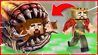 GİZEMLİ YERALTI CANAVARI ŞEHİRDEKİ HERKESİ YEDİ 👹  Minecraft ZENGİN FAKİR HAYATI [upl. by Featherstone]