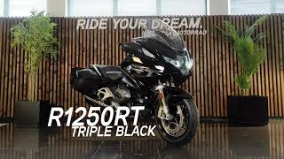 2022 R 1250 RT TRIPLE BLACK  OPT 719  HD [upl. by Mehala]