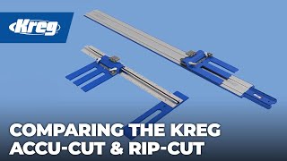 Comparing The Kreg AccuCut amp RipCut  Whats The Difference [upl. by Larkin500]