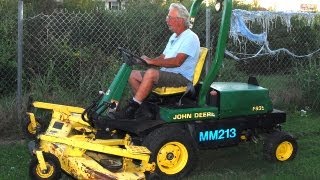 John Deere F935 Mower 72quot Deck [upl. by Anissej]