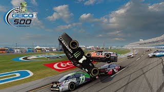 Nascar Heat 5 Cup Series Crash Compilation 6 [upl. by Haddad]