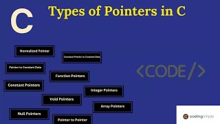 TYPES OF POINTRS IN C  TYPES OF POINTERS  POINTERS [upl. by Rebbecca]