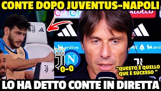 🔴UltimOra 🎙Conte Dopo JuveNapoli🔥🔵Kvaratskhelia Polemiche Reazione [upl. by Marshall]