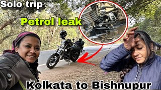 Kolkata to Bishnupur Solo Bike trip with Bajaj Avenger 160 [upl. by Vowel499]