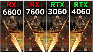 RX 6600 vs RTX 3060 vs RX 7600 vs RTX 4060  Test in 17 Games at 1080p  RYZEN 7 5700X3D  2024 [upl. by Aun784]