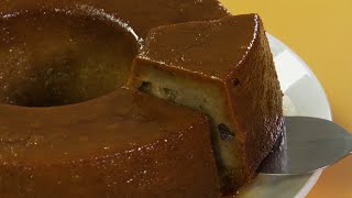 Receta del budín de pan • Postres peruanos  BUENAZO [upl. by Elyrpa506]