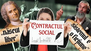 CONTRACTUL SOCIAL 📜 și dușmanii lui cetățenii SUVERANI [upl. by Longwood]