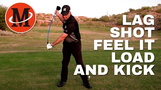 Lag Shot Feel It Load And Kick  Lag Shot Golf Training Aid [upl. by Cheston]