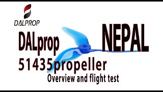 DALProp NEPAL N1 51435 51 Inch Freestyle Sweepback 3Blade Propeller POPO [upl. by Ahsertal925]