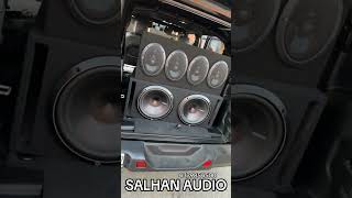 Subwoofer installation jeep wrangleryoutubeshorts subscribe like share jeep canada subwoofer [upl. by Nnainot]