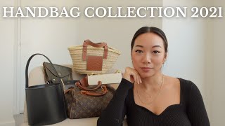 My Modest MidRange Handbag Collection 2021  APC Paris Staud Nanushka Wandler amp Vintage [upl. by Barb242]