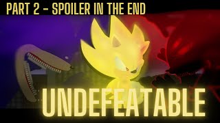 Shin Sonic vs Super Sonic UNDEFEATABLE  The Sonic Tapes stick nodes [upl. by Flannery194]