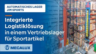 Integrierte Logistiklösung für ein Lager für die Verteilung von Sportartikeln [upl. by Xel]