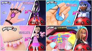 DIY Tutorial The news Miraculous Ladybug COMPILATION  Make PIGELLA  JULEKA  ZOE and RENA FURTIVE [upl. by Golter225]