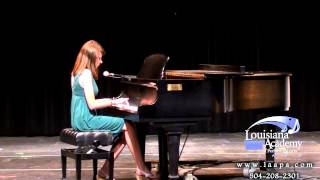 Metairie LA Piano Lessons at LAAPA  Elizabeth performs quotSolfeggiettoquot [upl. by Eelyrehc]