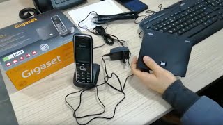 Gigaset C530 IP Telefon Kurulumu Karel Santral Bağlantısı [upl. by Elleina]