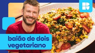 Baião de dois vegetariano com legumes  Rodrigo Hilbert  Tempero de Família [upl. by Sielen]