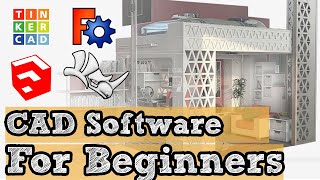 Best Cad software for beginners [upl. by Ynafit]