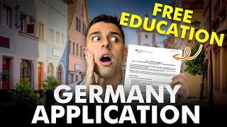 Step by Step Application process of Studying FOR FREE in GERMANY [upl. by Einhoj]