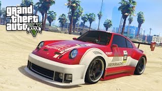 NEW quotPFISTER COMET RETRO CUSTOMquot SPORTS CAR GTA 5 Christmas DLC Update [upl. by Alcock]