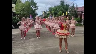 CONCEPTION CASTRO GARCIA NATIONAL HIGH SCHOOL DRUM AND LYRE CORPS GRAND PARADE 2024 DUMALAG CAPIZ [upl. by Cletis865]