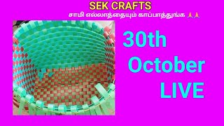 sekcrafts 30th October LIVE ADVANCE HAPPY DIWALI TO ALL [upl. by Nimesay]