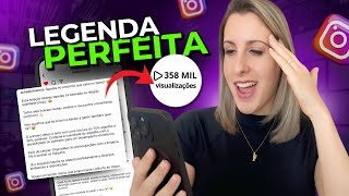 💥Como Criar a LEGENDA PERFEITA Para Reels de ACHADINHOS Exploda Suas VISUALIZAÇÕES Agora [upl. by Selegna589]