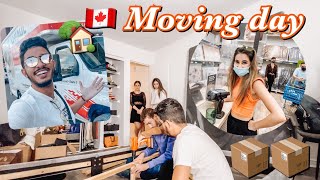 كيفاش دازت اجواء الرحيل في كندا مع الصحاب  🇨🇦🔥 MOVING DAY📦 [upl. by Karna]