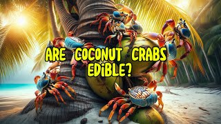 Are Coconut Crabs Edible Exploring the Giant Crab of the Tropics [upl. by Reamonn567]