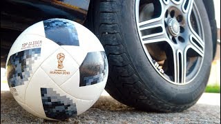 CAR VS WORLD CUP SOCCER BALL [upl. by Twila]