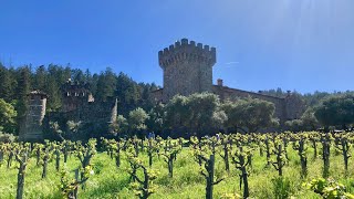 Wine Tasting at Castello Di Amorosa  Calistoga CA  Napa Valley [upl. by Leribag]