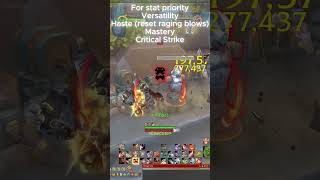 Fury warrior Raging blows rotation Pt3 The war within furywarrior thewarwithin talents [upl. by Georgine]