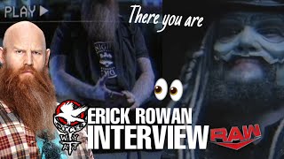 WYATT SICKS TEASE ERICK ROWANS INTERVIEW ON WWE RAW [upl. by Nahtiek]