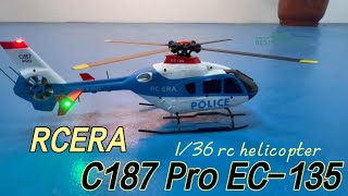 New RC ERA C123 Pro EC135 Brushless 136 RC Helicopter [upl. by Galang472]