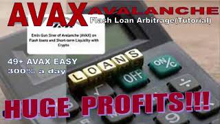 Profit Instantly with1000 AVAX Online with Flashloan Arbitrage [upl. by Waller]