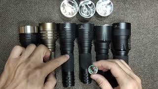 Understanding C8 flashlight series Convoy C8 M21A Mantaray M45 Kdlitker C21 Mantaray C82 [upl. by Akoek115]