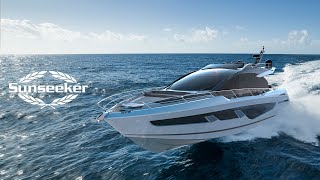 Sunseeker 65 Sport Yacht  New model feature update [upl. by Eartnoed]