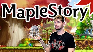 I Tried MapleStory for the FIRST TIME [upl. by Hasile]