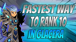 AQW FASTEST WAY TO RANK 10 IN GLACERA [upl. by Davide]